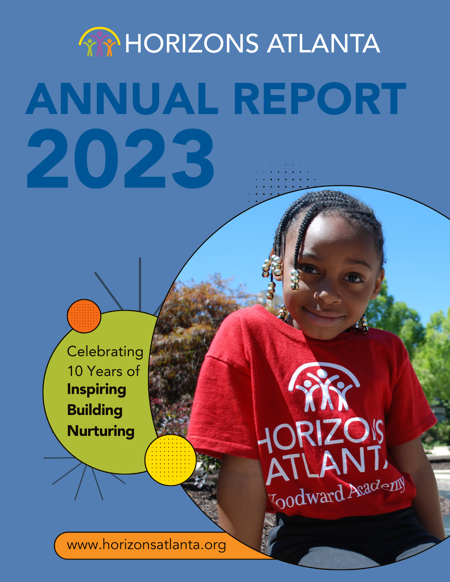 Horizons Atlanta 2023 Annual Report Cover